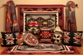 collection of unique navajo rug patterns and motifs