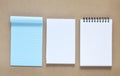 Collection of various note paper Royalty Free Stock Photo