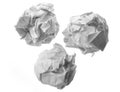 Collection of various paper ball