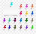 Set multicolored buttons Royalty Free Stock Photo