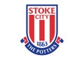 Stoke City Logo Royalty Free Stock Photo