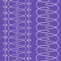 Collection of Vector Stitch Patterns Royalty Free Stock Photo