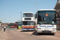 A collection of vehicles at Fenland Busfest 2023, Whittlesey, Peterborough, UK Royalty Free Stock Photo