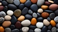 Abstract Pebble Texture: Modern Art Design With Low Saturation