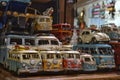 Collection vintage toy cars Royalty Free Stock Photo