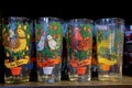 Vintage Twelve Days of Christmas Drinking Glasses