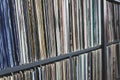 Collection of vinyl records Royalty Free Stock Photo