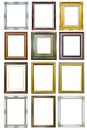 Collection of wood photo image frame