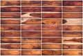 Collection of Wood texture background Set 01 on white background Royalty Free Stock Photo
