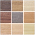 Collection of wood textures