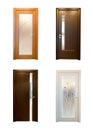 Collection of wooden doors