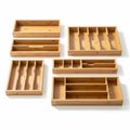 With dividers for sectioning storage spaces ideal for organizing Royalty Free Stock Photo
