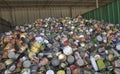 Collections of metal of cans
