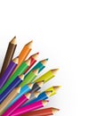 Collections of pencils colour