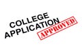 College Application Approved