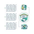 College brotherhood concept icon with text