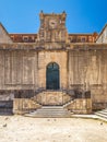 College building on The Boscovich Square in the historic city ce Royalty Free Stock Photo