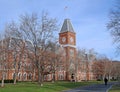 College building in fall