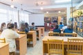 College in Chapaevsk city. Students in the class listening to the teacher