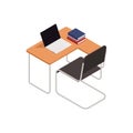 College Classroom Interior Icon