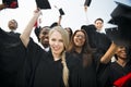 College Degree Education Alumni Friend Concept Royalty Free Stock Photo