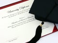 College Diploma Royalty Free Stock Photo