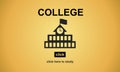 College Education Knowledge University Academic Concept Royalty Free Stock Photo