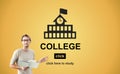 College Education Knowledge University Academic Concept