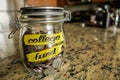 College Fund Money Jar Royalty Free Stock Photo