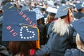 College Graduate Wears Mortar Board With Message To Dream Big