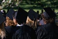 College graduation ceremony at UCLA Royalty Free Stock Photo