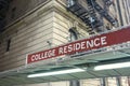 College Residence Royalty Free Stock Photo