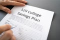 529 College Savings Plan Form