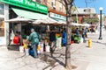 College Street, Little Italy in Toronto, Canada