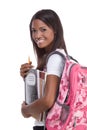 College student young African American woman Royalty Free Stock Photo