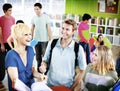 College Students Learning Education University Teaching Concept