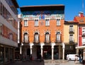 College Villandrando at Calle mayor - main street of Palencia