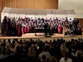 College of Wooster, Ohio Choir performance Royalty Free Stock Photo