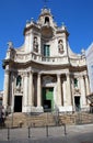 Collegiata Basilica Royalty Free Stock Photo