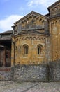 Collegiata Church. CastellArquato. Emilia-Romagna. Italy. Royalty Free Stock Photo