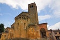 Collegiata Church. CastellArquato. Emilia-Romagna. Italy. Royalty Free Stock Photo