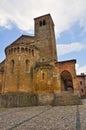 Collegiata Church. CastellArquato. Emilia-Romagna. Italy. Royalty Free Stock Photo