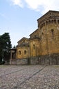 Collegiate Church of Castell'Arquato. Emilia-Romagna. Italy. Royalty Free Stock Photo