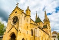 Collegiate church in Neuchatel, Switzerland Royalty Free Stock Photo