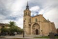 Collegiate church of Santisimo Sacramento at Torrijos town Royalty Free Stock Photo