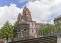 Collegiate Church of St. Bartholomew, Liege, Belgium Royalty Free Stock Photo