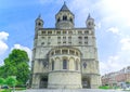 Collegiate Church of Saint Gertrude, Nivelles, Belgium Royalty Free Stock Photo