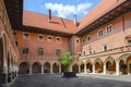 Collegium Mayus is the oldest building of the Jagiellonian University in Krakow. Poland Royalty Free Stock Photo