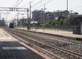 Collegno train station in Collegno Royalty Free Stock Photo