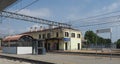 Collegno train station in Collegno Royalty Free Stock Photo